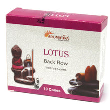 Load image into Gallery viewer, Lotus Back Flow Incense Cones