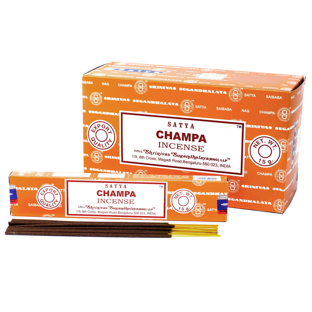 Champa Satya Incense Sticks - Melluna_UK