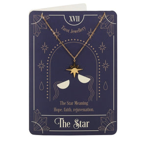 The Star Tarot Necklace & Greeting Card