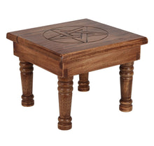 Load image into Gallery viewer, Large Pentagram Altar Table