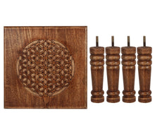 Load image into Gallery viewer, Large Flower Of Life Altar Table