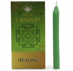 Set of 10 Spell Candles - Healing