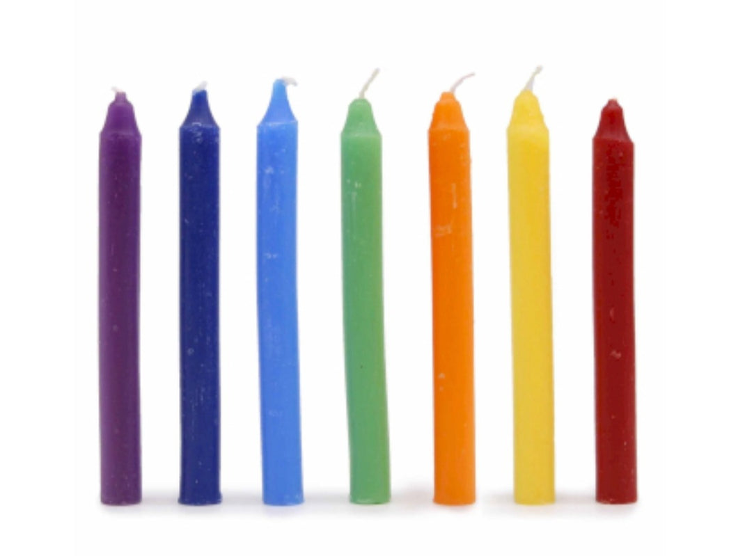 Set of 7 Chakra Spell Candles