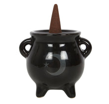 Load image into Gallery viewer, Moon Cauldron Ceramic Holder