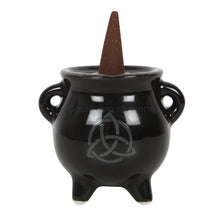 Load image into Gallery viewer, Triquetra Cauldron Ceramic Holder