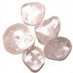 Clear Quartz Large Tumblestone - Melluna_UK